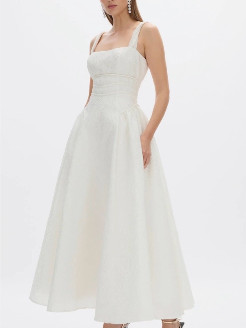 Rachel Gilbert Sophia Dress White